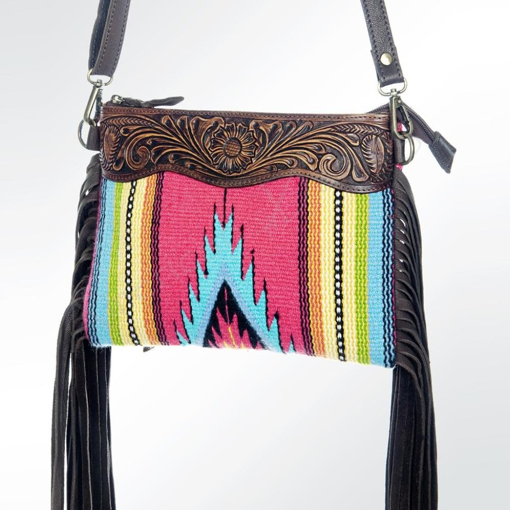 American Darling 9x10" Fringe Cross Body ADBGZ184K
